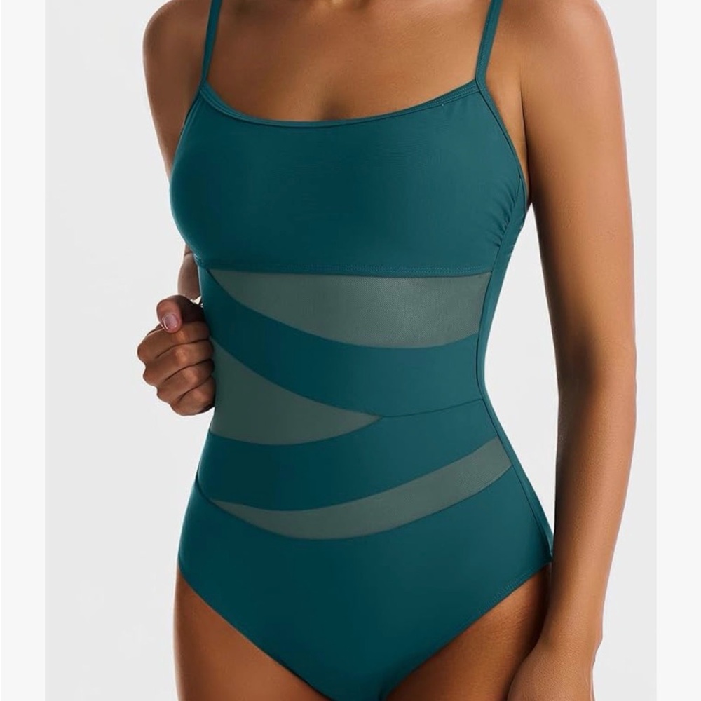 Teal One-Piece Swimsuit